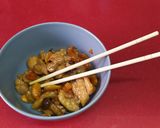 Foto del paso 3 de la receta: Pollo con almendras estilo chino