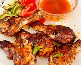A picture of step 4 of Spicy Air Fryer Chicken.