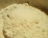 A picture of step 1 of Navajo Fried Bread 2023.