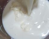 A picture of step 2 of Kfc style coleslaw.