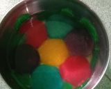 Foto langkah ke 4 dari resep Puding Kaca Lapis Cokelat.