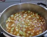 A picture of step 3 of Bottle gourd kootu.