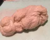 A picture of step 4 of Seitan (gluten meat).