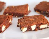 Nutellás-fehér csokoládés brownie recept fázis 6 fotója