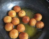 A picture of step 10 of Kesar pista Gulab Jamuns.