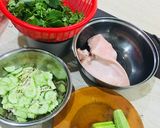 Hình bước làm 1 của món Gỏi tai heo chua ngọt