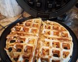 A picture of step 2 of California Whole Grain Waffles/ Pancakes.