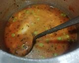 A picture of step 4 of Simple Aloo Matar.