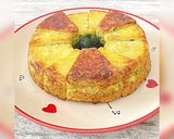 Une image de l'étape 3 de Flan de courgettes aux maquereaux.