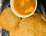 Bedmi poori aloo recipe step 5 photo