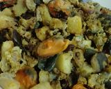 Foto del paso 4 de la receta Revuelto de berenjenas y patatas