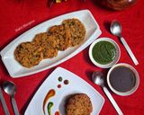 A picture of step 7 of Crispy Methi Tikki with Sorghum Flour.