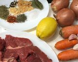 Foto del paso 1 de la receta: Escabeche de carne