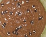 A picture of step 4 of Golden Dust Cake.....molten chocolate.