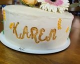 Foto del paso 2 de la receta: Torta de cumpleaños sin gluten con flores naturales💐