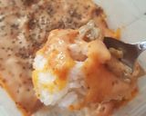 Foto langkah ke 7 dari resep Mentai rice kukus (pake bahan seadanya di kulkas).