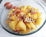 Foto del paso 6 de la receta: Huevos Rotos con Jamón y Gulas
