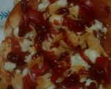 صورة لخطوة 3 من وصفة بيتزا بالتوست🍕🍞
