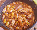 Foto del paso 7 de la receta: Cazuela de calamares con patatas y panceta curada