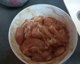 Foto langkah ke 1 dari resep Ayam tumis daun bawang besar ala hongkong.