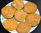 A picture of step 3 of Baingan (Brinjal) Tawa Fry.