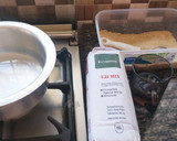 A picture of step 1 of Millet sour porridge #MilletFlourChallenge.