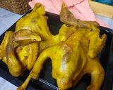Foto langkah ke 5 dari resep Ayam Pedas Kuah Daun Bawang.