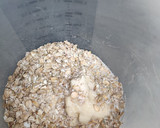 Foto del paso 1 de la receta: Tortitas de plátano, avena y leche de cabra
