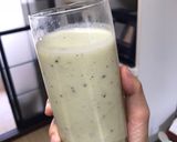 Hình bước làm 4 của món Sinh tố Chuối Kiwi tốt cho người bị tiểu đường