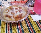 Foto langkah ke 4 dari resep Agar-Agar Kuah Jahe Gula Jawa.