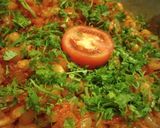 A picture of step 3 of Aloo Kardi Sukha.