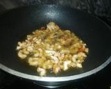 A picture of step 2 of Kurkure Macaroni.