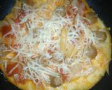 Foto langkah ke 10 dari resep Pizza teflon mini.