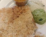 A picture of step 4 of Onion Rava Dosa.