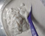 A picture of step 7 of Sinasir with potato vegetable sauce.