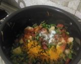 A picture of step 3 of Potato beans recipe.
