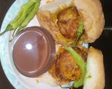 A picture of step 10 of Street Style Vadapav.