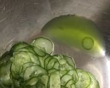 A picture of step 3 of Japanese Cucumber Squeeze Salad.