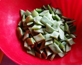 Foto del paso 2 de la receta: Revuelto de habichuelas planas