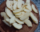 Foto del paso 3 de la receta: Tarta de manzana en sartén, fácil, rápida y económica