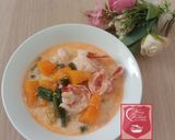 Foto langkah ke 5 dari resep Ginataang Hipon, Sitaw At Kalabasa.
