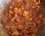 A picture of step 2 of Hot Red sauce pasta.