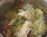 A picture of step 8 of Easy One-Pot Boiled Dumplings in Chicken Broth.