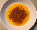 A picture of step 2 of Shin Ramyun Carbonara.