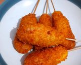 Foto langkah ke 6 dari resep Korean street food Mini Corn Dog by Mommy Tisha.