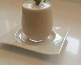 A picture of step 7 of Milk, Cookie, and Banana Smoothie.