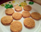 Foto langkah ke 3 dari resep Cookies Enting-enting Oatmeal Teflon 4 bahan #nooven #nomixer.