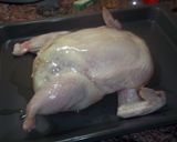 Foto del paso 2 de la receta Pollo relleno de carnes y queso al horno