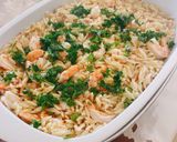 Φωτογραφία βήματος 8 της συνταγής Γαρίδες scampi με κριθαράκι