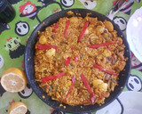 Foto del paso 10 de la receta: Paella de pollo con verduras
